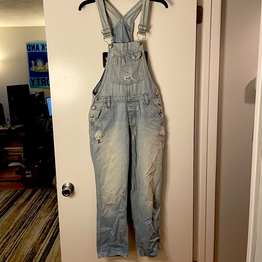 Abercrombie Denim Overalls